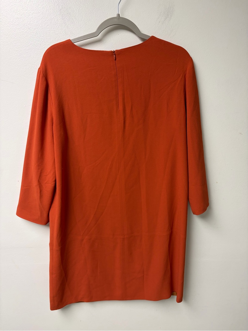The Row Marina Mini Shift Dress Orange Size 10 - Picture 8 of 8